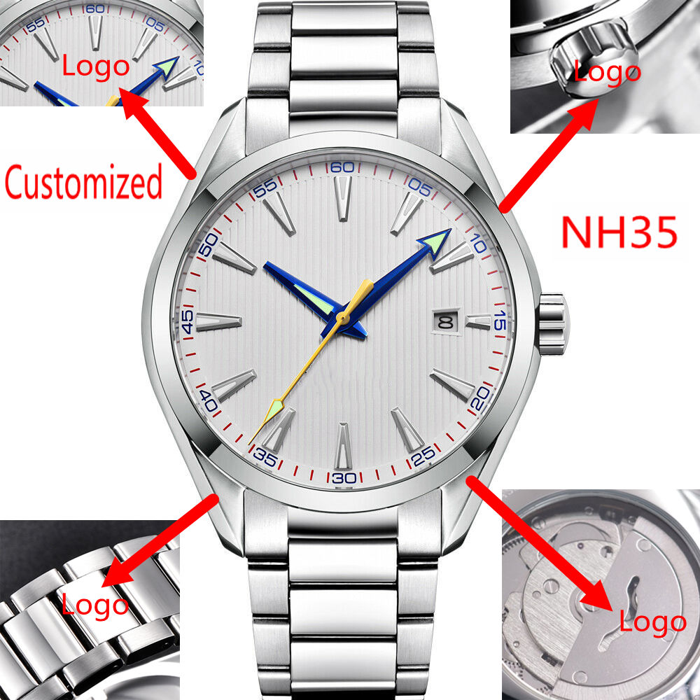 โลโก้แบบกำหนดเอง 41 มม. นาฬิกา - Smartwatch Watches For Men Brands บทวิจารณ์และราคา