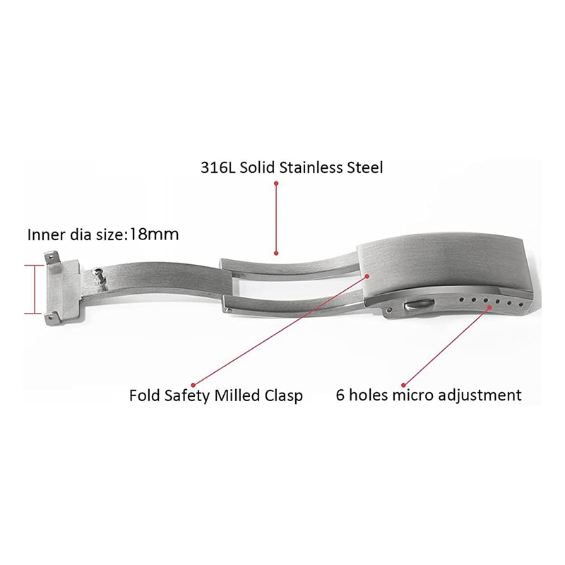 ตัวล็อคสายนาฬิกาแบบพับนิรภัย,  - Watches Original บทวิจารณ์และราคา