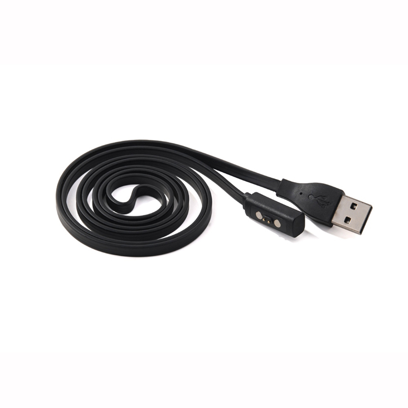 Black USB Charger สายชาร์จสำหร - Smartwatch Pebble Watches บทวิจารณ์และราคา